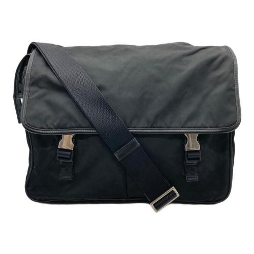 中古・古着通販】PRADA (プラダ) メッセンジャーバッグ ブラック