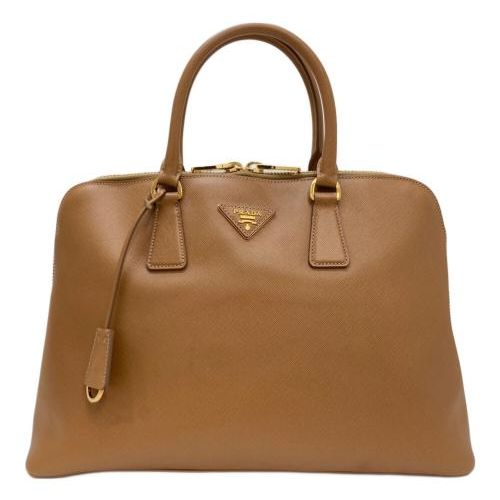 中古・古着通販】PRADA (プラダ) ハンドバッグ キャラメル｜ブランド