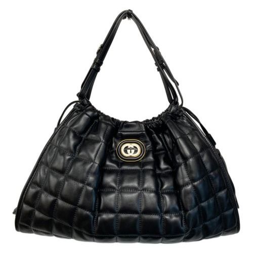 【送料込み】SALE!!Gucciグッチ♪746210 Authentic Gucci Green Embossed Small Paper Shopping Gift Bag