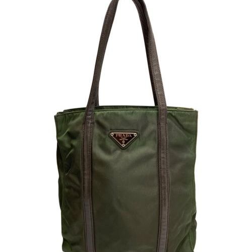 中古・古着通販】PRADA (プラダ) ナイロントートバッグ グリーン