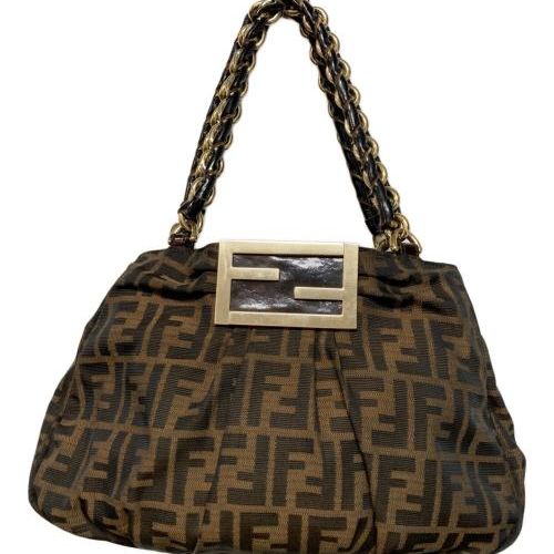 中古・古着通販】FENDI (フェンディ) ズッカ柄 ミア チェーン