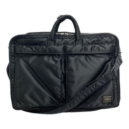中古・古着通販】PORTER (ポーター) 3WAY DOCUMENT BAG W zip ブラック