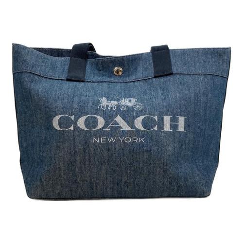 COACH 青 トートバッグ 未使用 中古・古着通販】COACH (コーチ) トートバッグ ブルー｜ブランド・古着