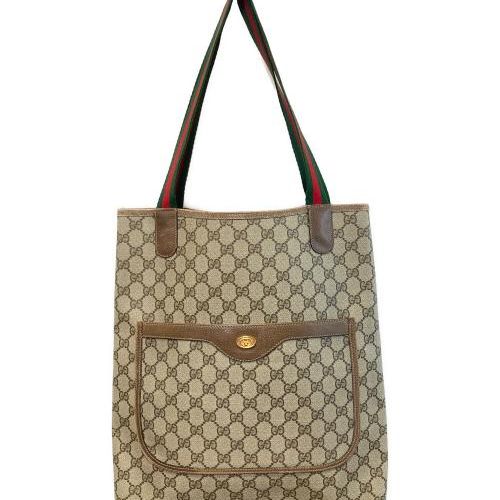 中古・古着通販】GUCCI (グッチ) シェリーライン トートバッグ