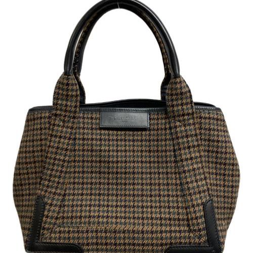 BALENCIAGA ブラウンレザートートバッグ　中古美品、難有　値下不可 中古・古着通販】BALENCIAGA (バレンシアガ) レザートートバッグ