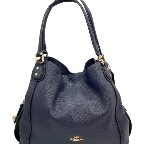 中古・古着通販】COACH (コーチ) イーディーショルダーバッグ ネイビー