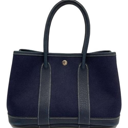 エルメス　パラディ　35ハーフ　中古 中古・古着通販】HERMES (エルメス) ガーデンパーティTTPM ネイビー