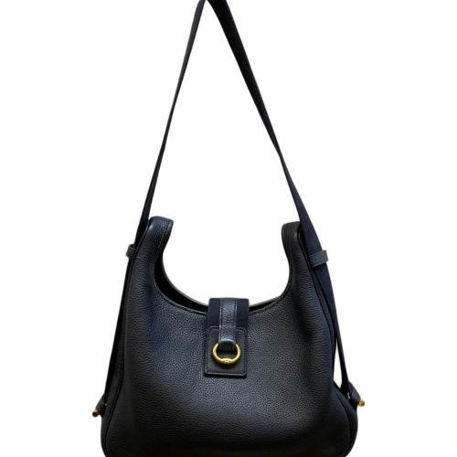 中古・古着通販】HERMES (エルメス) サコ ショルダーバッグ ブラック