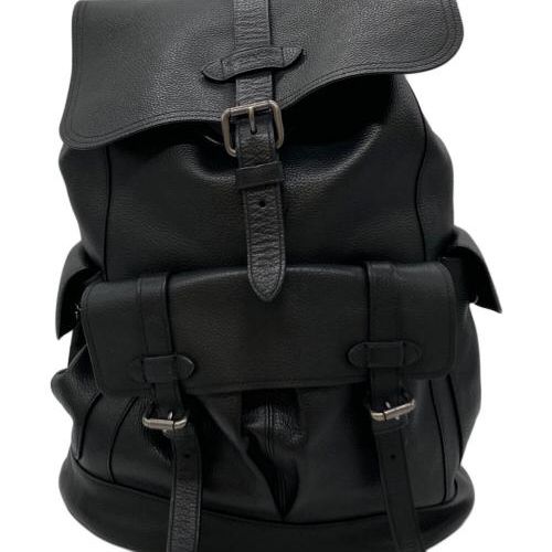 未使用品 コーチ ハドソン メンズバックパック 黒 F36811 COACH 国内