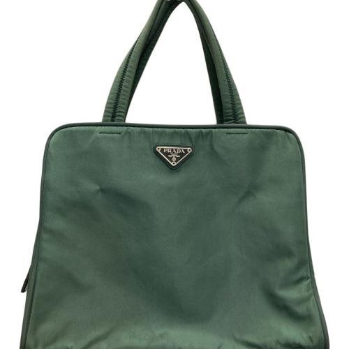 中古・古着通販】PRADA (プラダ) ハンドバッグ グリーン｜ブランド