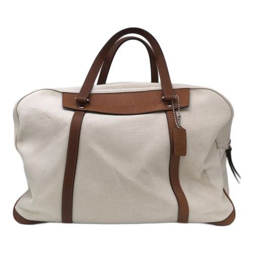 COACH　コーチ　E10　ボストンバッグ　F31841　キャンバス　ブラウン 中古・古着通販】COACH (コーチ) キャンバスボストンバッグ