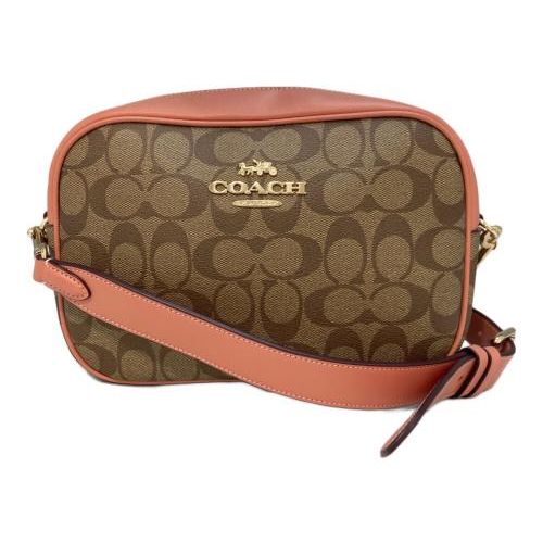 中古・古着通販】COACH (コーチ) ショルダーバッグ CA547 ピンク