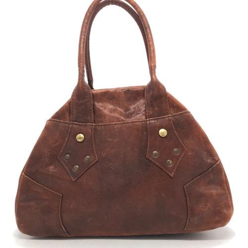 希少✨ ヴィヴィアンウエストウッド ハンドバッグ オーブ ブラウン系 中古・古着通販】Vivienne Westwood (ヴィヴィアンウエスト
