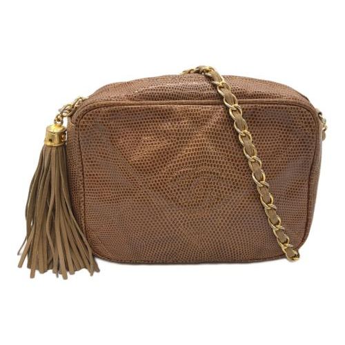 【美品】シャネル ショルダーバッグ 茶色 レザー フリンジ付き　ココマーク 楽天市場】シャネル マトラッセ ブラウン（ショルダーバッグ