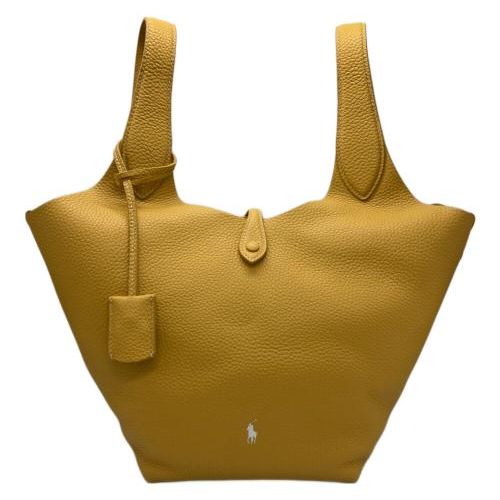 ラルフローレン トートバッグ新品未使用 中古・古着通販】POLO RALPH LAUREN (ポロ・ラルフローレン) レザー