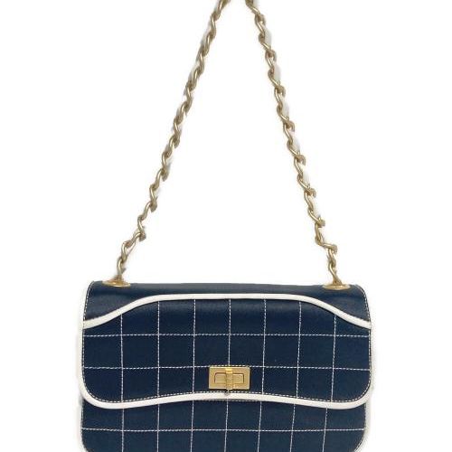 中古・古着通販】CHANEL (シャネル) 2.55マトラッセチェーンバッグ
