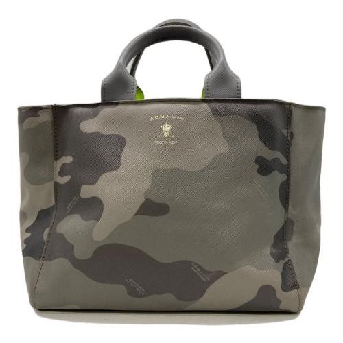 A.D.M.J. カモフラージュ ハンドバッグ 中古・古着通販】A.D.M.J. (エーディーエムジェイ) カモフラ