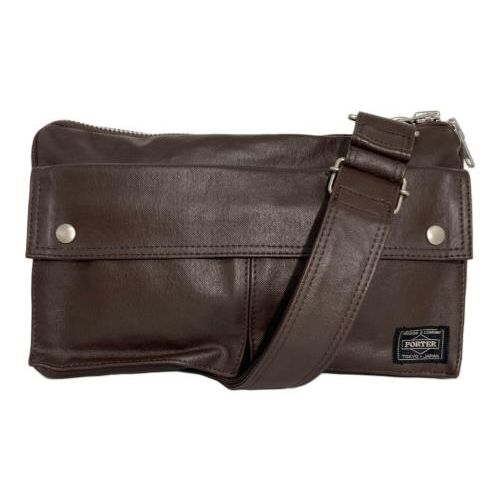 ※訳あり※最終お値下げ※未使用品PORTER バッグ　ブラウン 中古・古着通販】PORTER (ポーター) ショルダーバッグ ブラウン