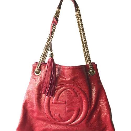 中古・古着通販】GUCCI (グッチ) インターロッキングG パテント