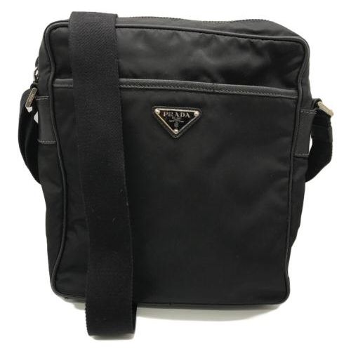 中古・古着通販】PRADA (プラダ) 三角プレートナイロンショルダー