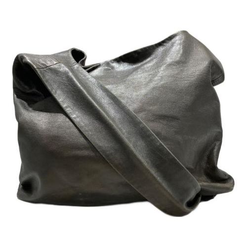 stein シュタイン　トート　バッグ stein / シュタイン】TIE TOTE BAG - BLACK(LEATHER) | 公式通販