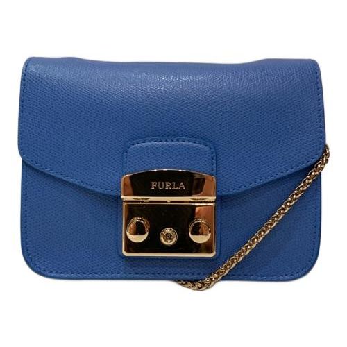 中古・古着通販】FURLA (フルラ) ショルダーバッグ ブルー｜ブランド