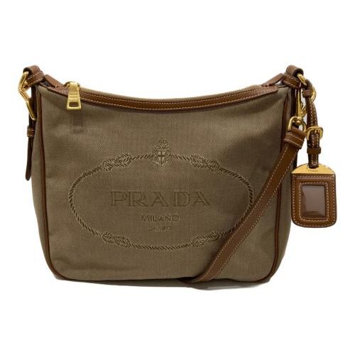 中古・古着通販】PRADA (プラダ) ロゴジャガードショルダーバッグ
