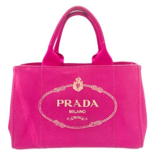 専用　PRADA プラダ カナパ　ハンドバッグ　ショルダーバッグ　ピンク　中古 PRADA プラダ ハンドバッグ ショルダーバッグ プレックス カナパ
