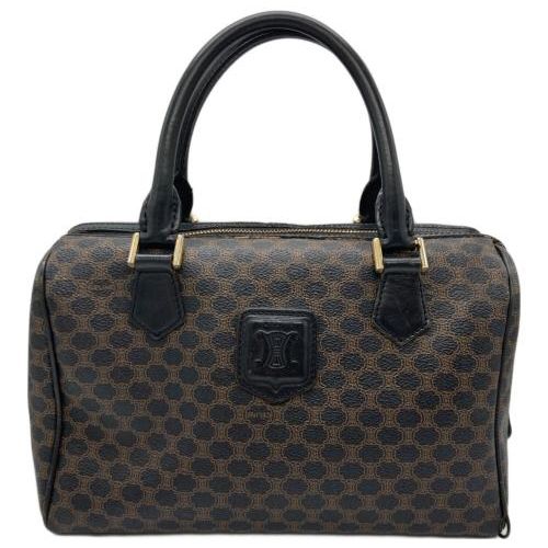 中古・古着通販】CELINE (セリーヌ) マカダム柄ミニボストンバッグ