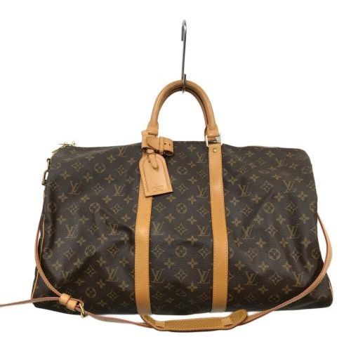 Louis Vuitton ブラウン ボストンバッグ LOUIS VUITTON 「LOUIS VUITTON」 モノグラム キーポル50