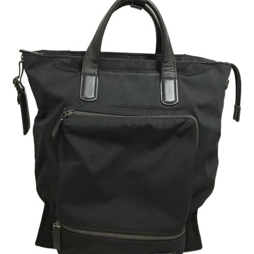 極美品 廃盤 完売品 トゥミ ハリソン トートバッグ ブラック 中古・古着通販】TUMI (トゥミ) ハリントン バックパック トート