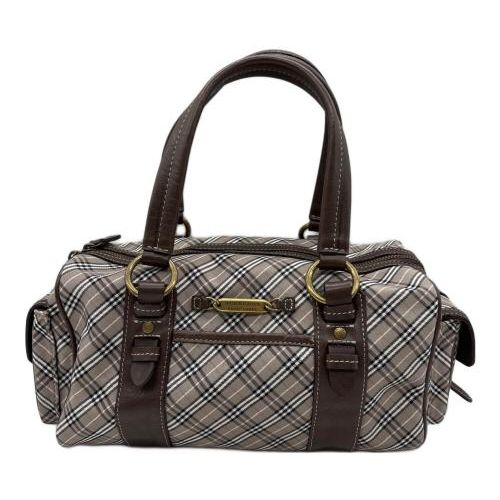 新品 バーバリーブルーレーベル ロゴ ミニハンドバッグ ポーチ Burberry 極美品 バーバリーブルーレーベル ノバチェック ミニ