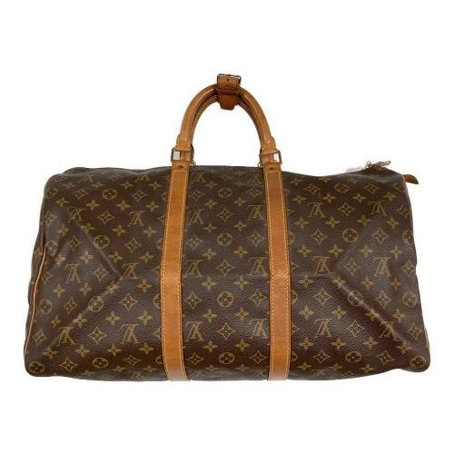 中古・古着通販】LOUIS VUITTON (ルイ ヴィトン) キーポル50 ブラウン