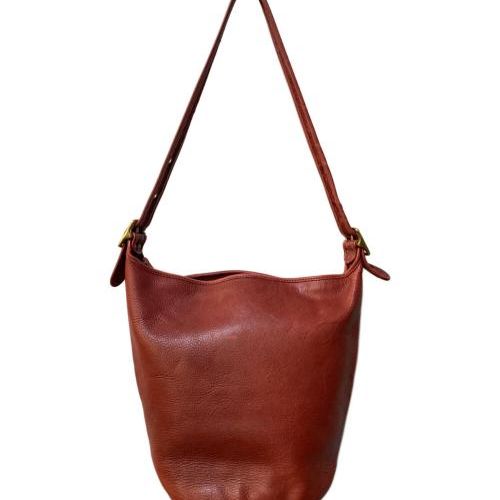 美品✨️コーチ　ショルダーバッグ　ヌバック　ダークレッド　4943　バケツ型 美品✨️コーチ ショルダーバッグ ヌバック ダークレッド 4943