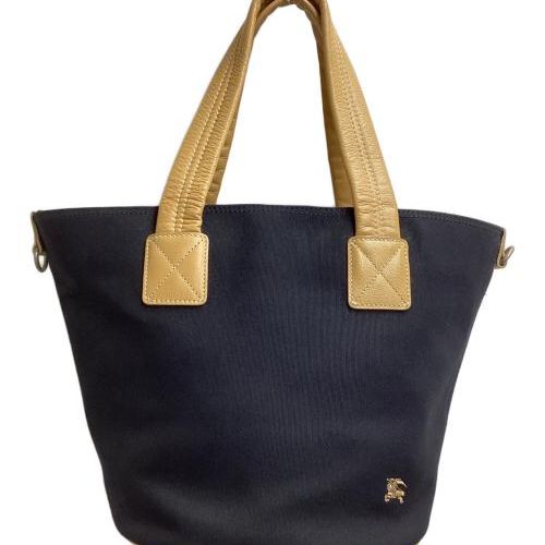 美品　レア　BURBERRY BLUE LABEL　ハンドバッグ　ウール　レザー 美品 レア BURBERRY BLUE LABEL ハンドバッグ ウール レザー