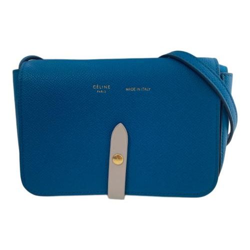 中古・古着通販】CELINE (セリーヌ) レザーストラップ ショルダー