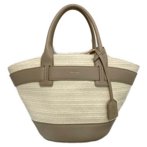 taupe / brown】Palma Mini Tote Bag