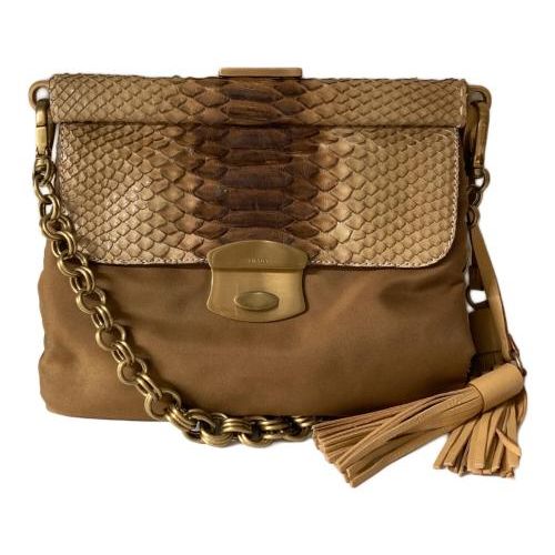 K【新品未使用】また値下げ!PRADA⭐︎ 中古・古着通販】PRADA (プラダ) ナイロンチェーンショルダー