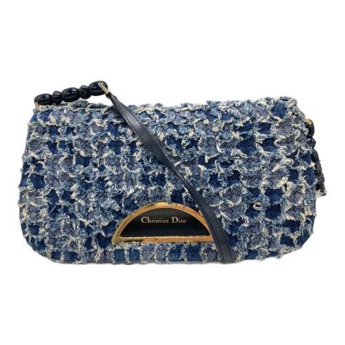 Christian Dior ヴィンテージ マリスパール デニムリュック 紺 Small D-Journey Bag Blue Dior Oblique Jacquard | DIOR