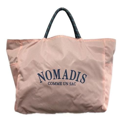 ◾️別注 NOMADIS ピンクロゴトートバッグ natural beauty バッグ