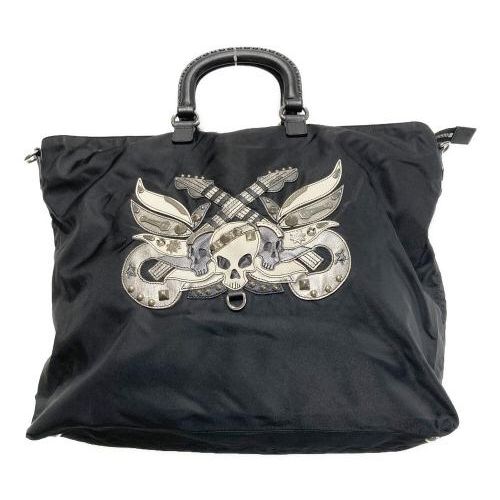 中古・古着通販】PRADA (プラダ) スカル スタッズ ナイロントート