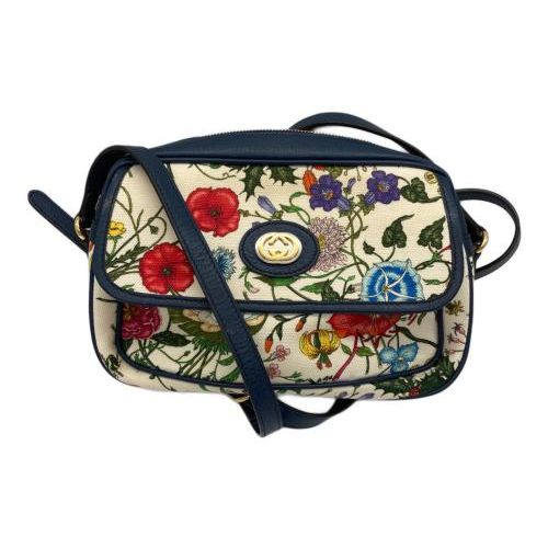 中古・古着通販】GUCCI (グッチ) フローラ ショルダーバッグ マルチ