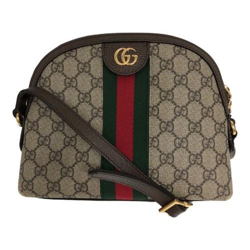 【X'masセール★30%OFF】グッチ GUCCI ショルダーバッグ ブラウン×ブラック系 中古 中古・古着通販】GUCCI (グッチ) オフディアGGショルダーバッグ