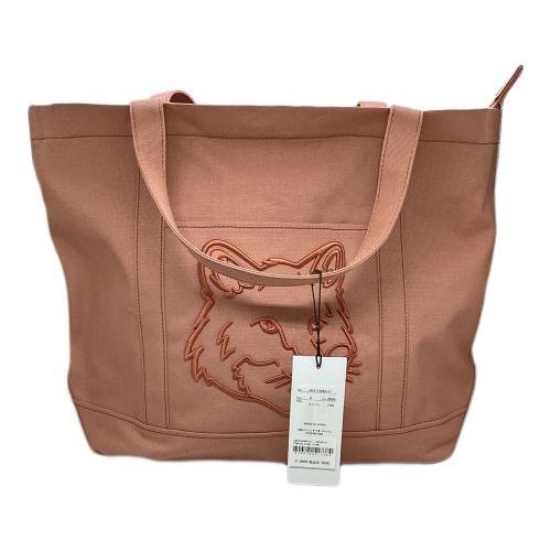 【新品・未使用】メゾンキツネ フォックスヘッドラージトートバッグ 中古・古着通販】maison kitsune (メゾンキツネ) フォックス