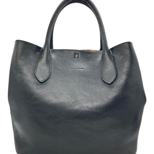中古・古着通販】RALPH LAUREN (ラルフローレン) レザーハンドバッグ