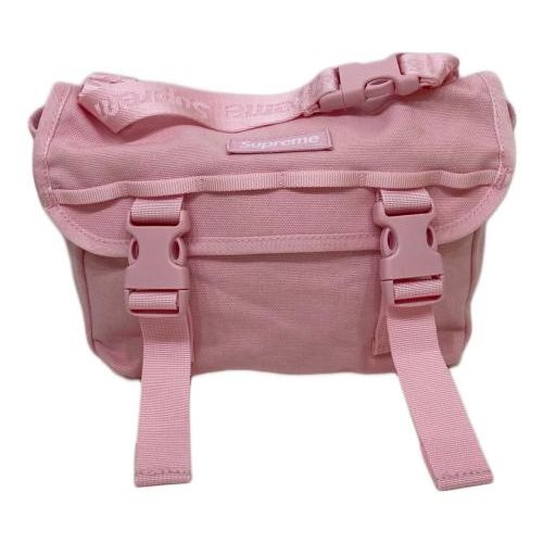 【送料込み★】Supreme ミニメッセンジャーバッグ ピンク Supreme(シュプリーム) 25SS Mini Messenger Bag ロゴ ミニ