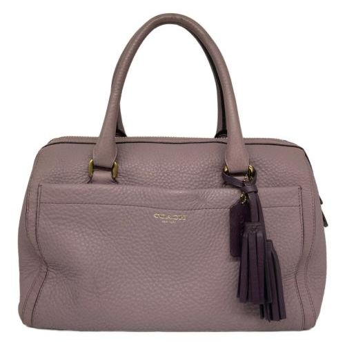 コーチ　coach ミニボストンバッグ　ピンク COACH】コーチ ぺブルレザー ディズニー コラボ ミッキー ミニー