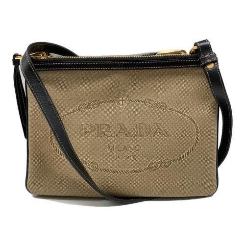 中古・古着通販】PRADA (プラダ) ショルダーバッグ ベージュ｜ブランド