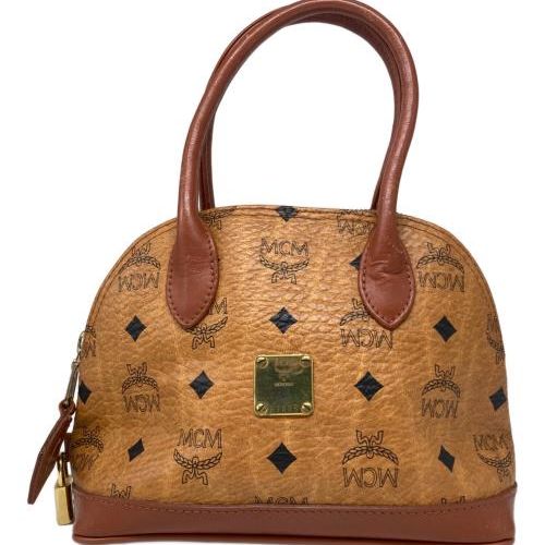 激レア✨MCM✨エムシーエム✨ハンドバッグ✨手鏡付き✨南京錠✨ヴィセトス柄✨ 中古・古着通販】MCM (エムシーエム) ヴィセトス柄ハンドバッグ