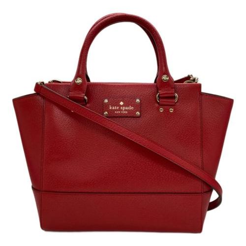 中古・古着通販】Kate Spade (ケイトスペード) 2WAYバッグ レッド